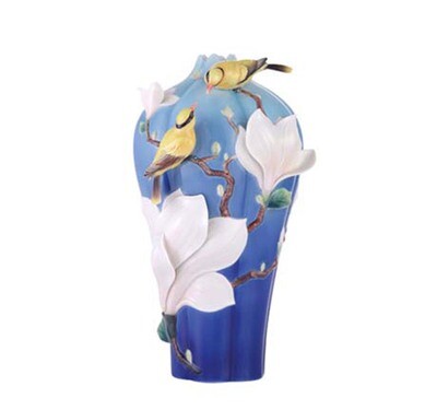 Franz Porcelain Vase Magnolia FZ03466, MPN: FZ03466, 817714014809