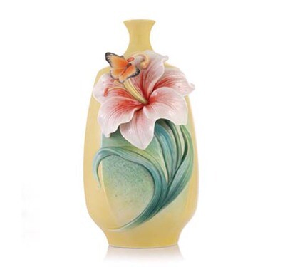 Franz Porcelain Vase Lily FZ03434, MPN: FZ03434, 817714014427