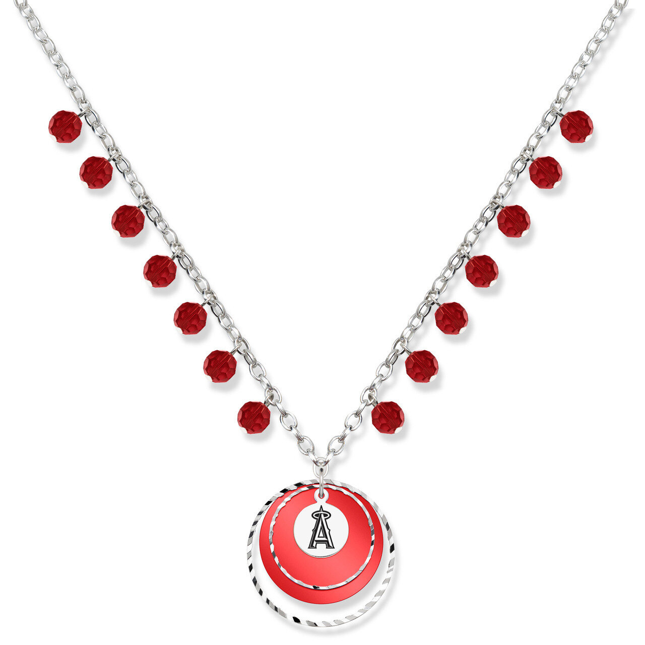 Los Angeles Angels Game Day Necklace ANG068N-CR