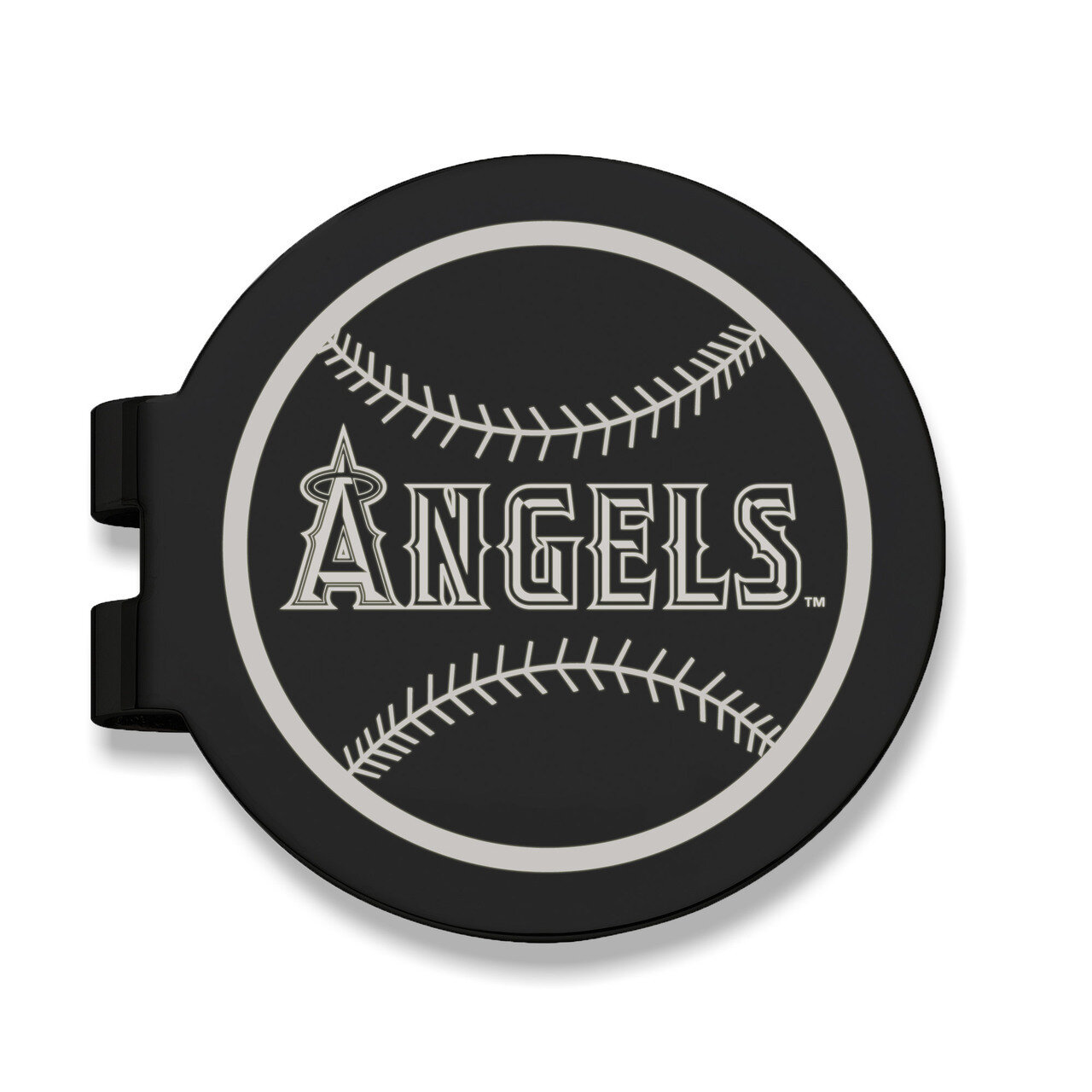 Los Angeles Angels Black Prevail Engraved Money Clip ANG096-MC