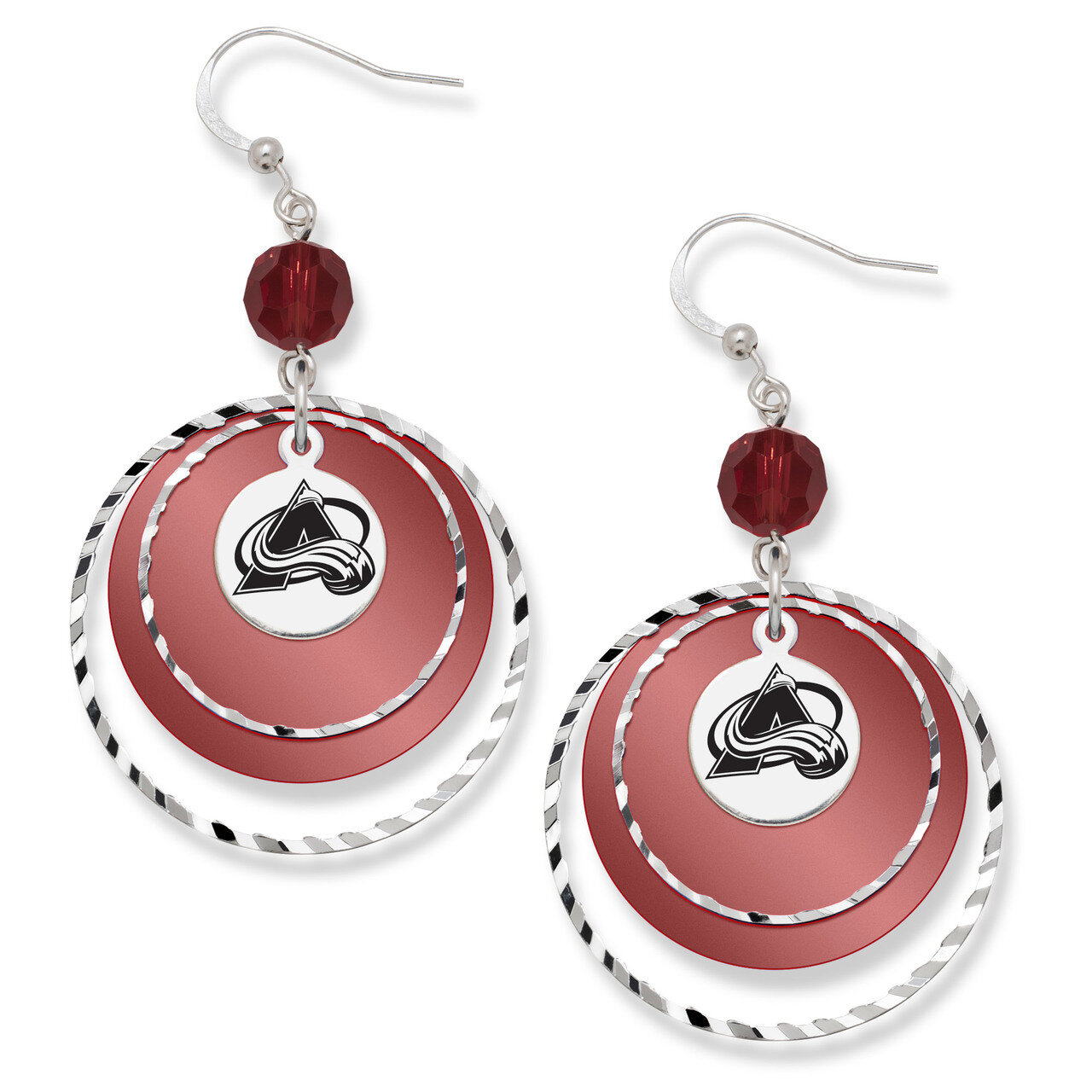 Colorado Avalanche Game Day Earrings AVA068ER-CR