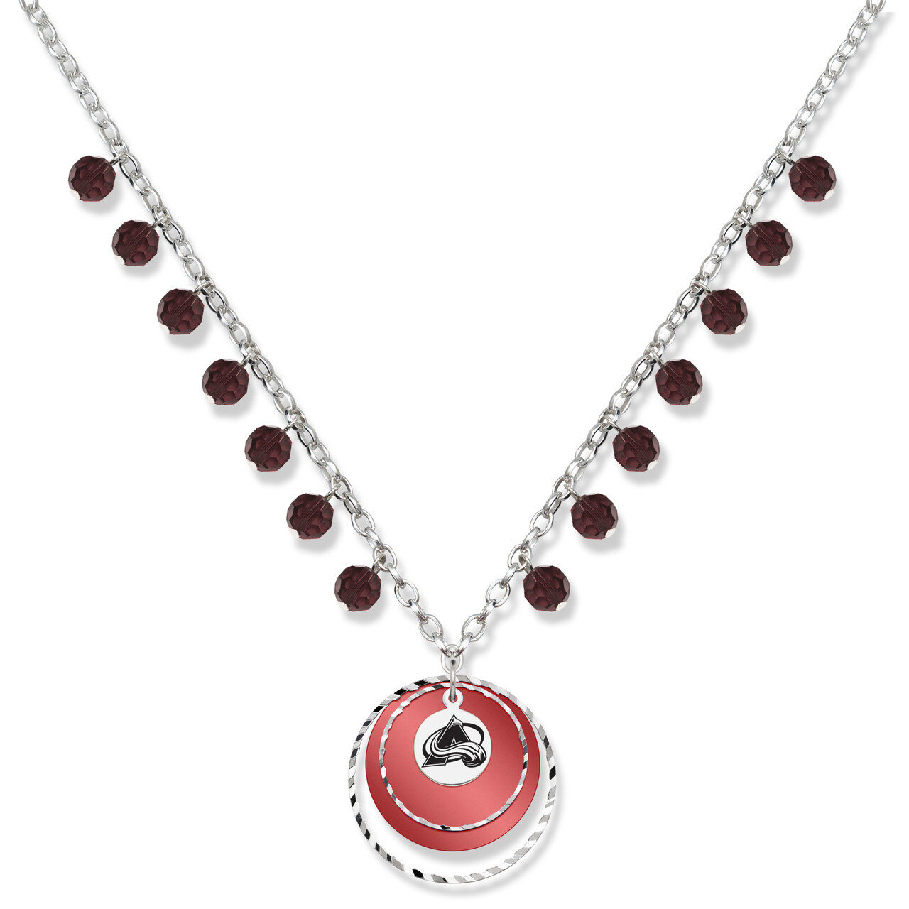 Colorado Avalanche Game Day Necklace AVA068N-CR