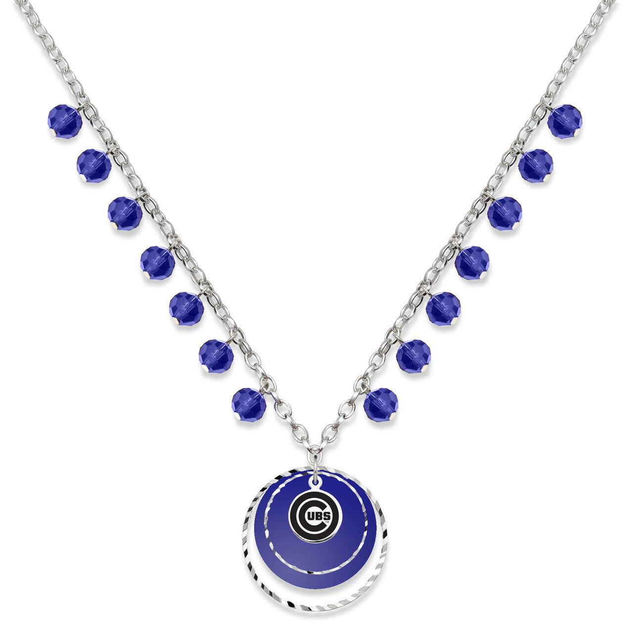 Chicago Cubs Logoart Game Day Necklace CUB068N-CR