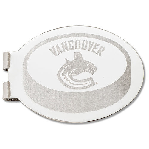Vancouver Canucks Engraved Money Clip CUC095-MC