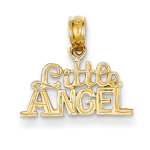 Little Angel Pendant 14k Gold D3985