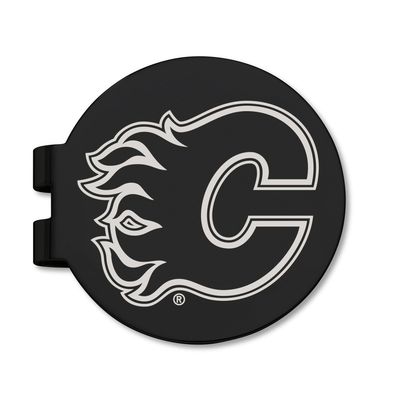Calgary Flames Black Prevail Engraved Money Clip FLA096-MC