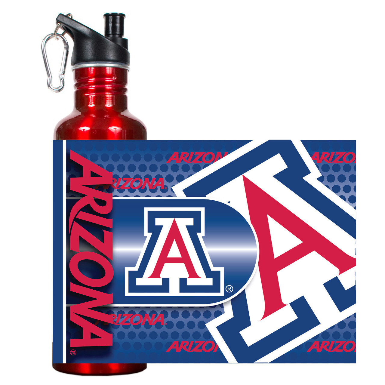 University of Arizona Red 360 Wrap Stainless 26Oz Water Bottle GC3732