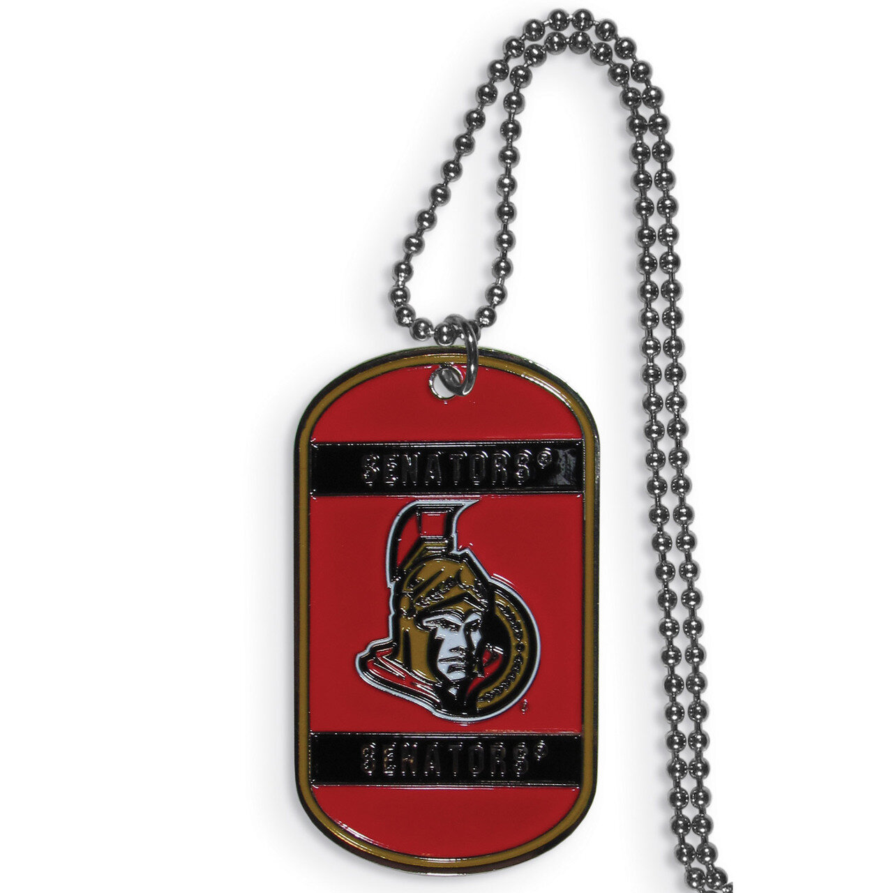 NHL Ottawa Senators Tag Necklace GC6001