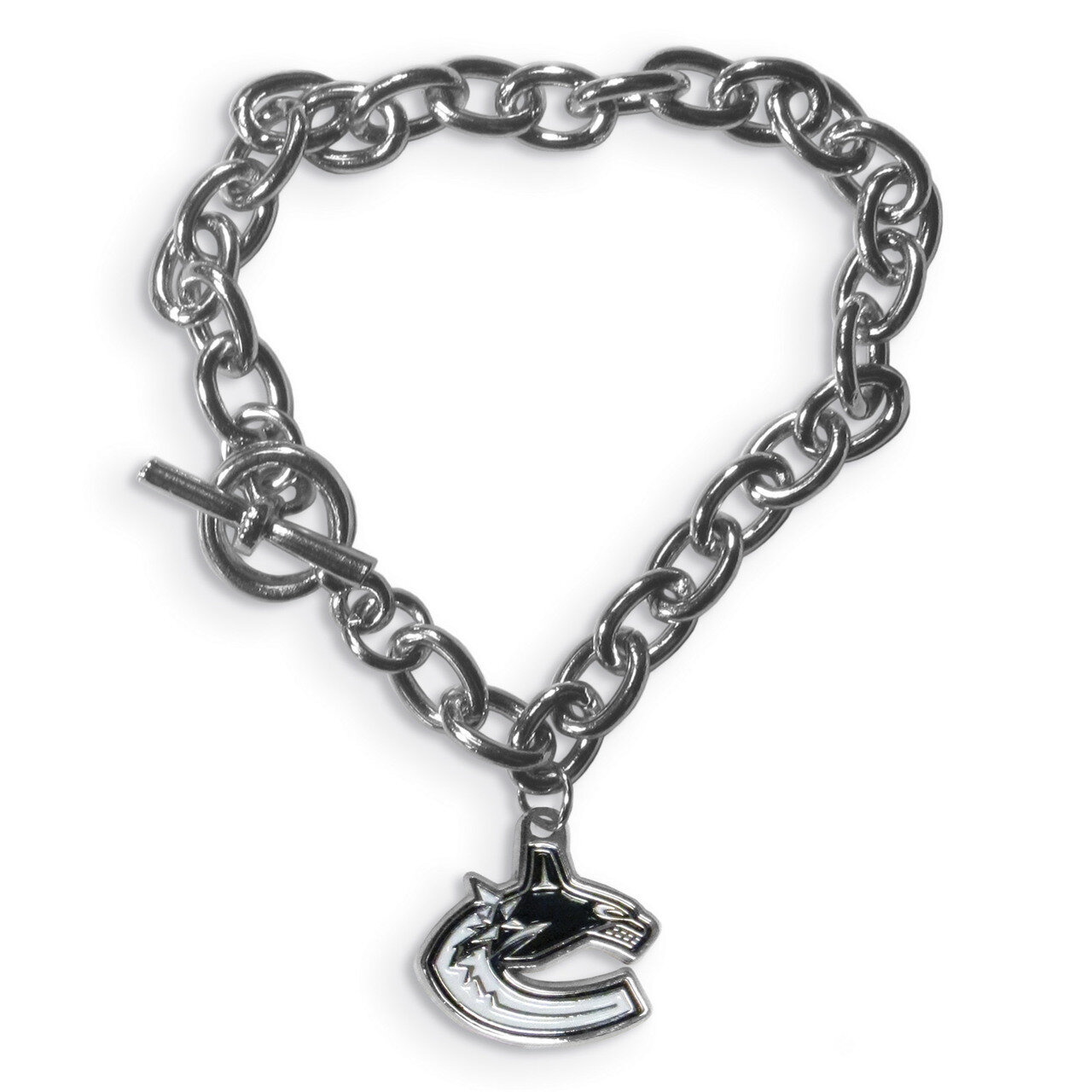 NHL Vancouver Canucks Charm Chain Bracelet GC6030