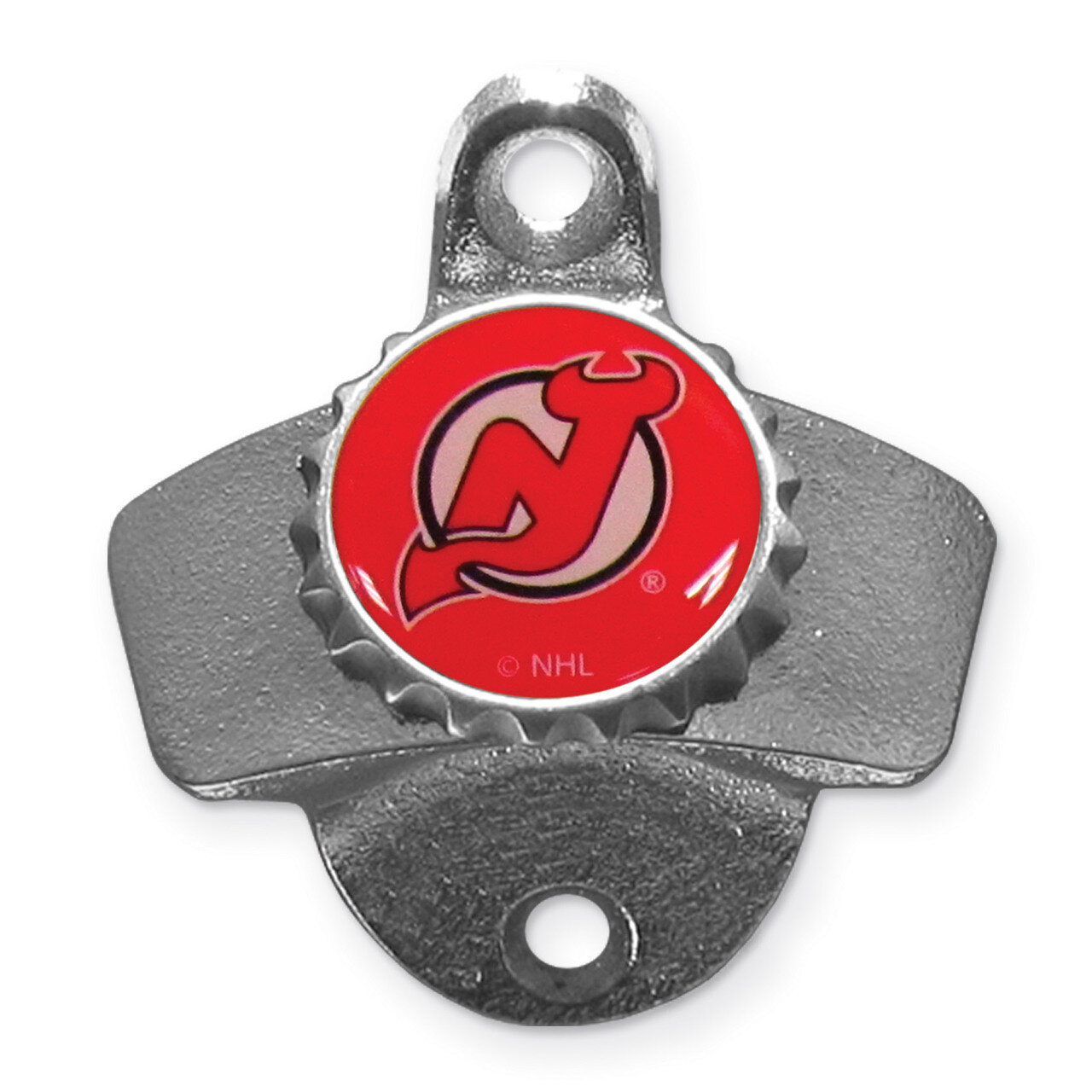 NHL New Jersey Devils Wall Mounted Bottle Opener GC6134