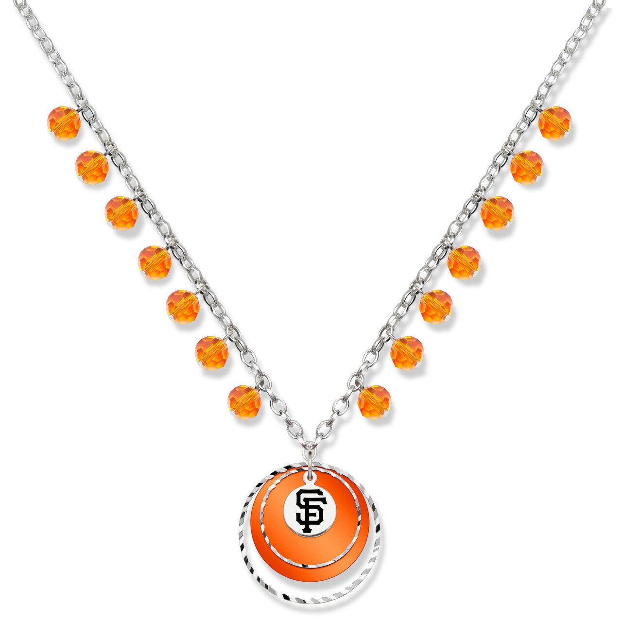 San Francisco Giants Game Day Necklace GIT068N-CR