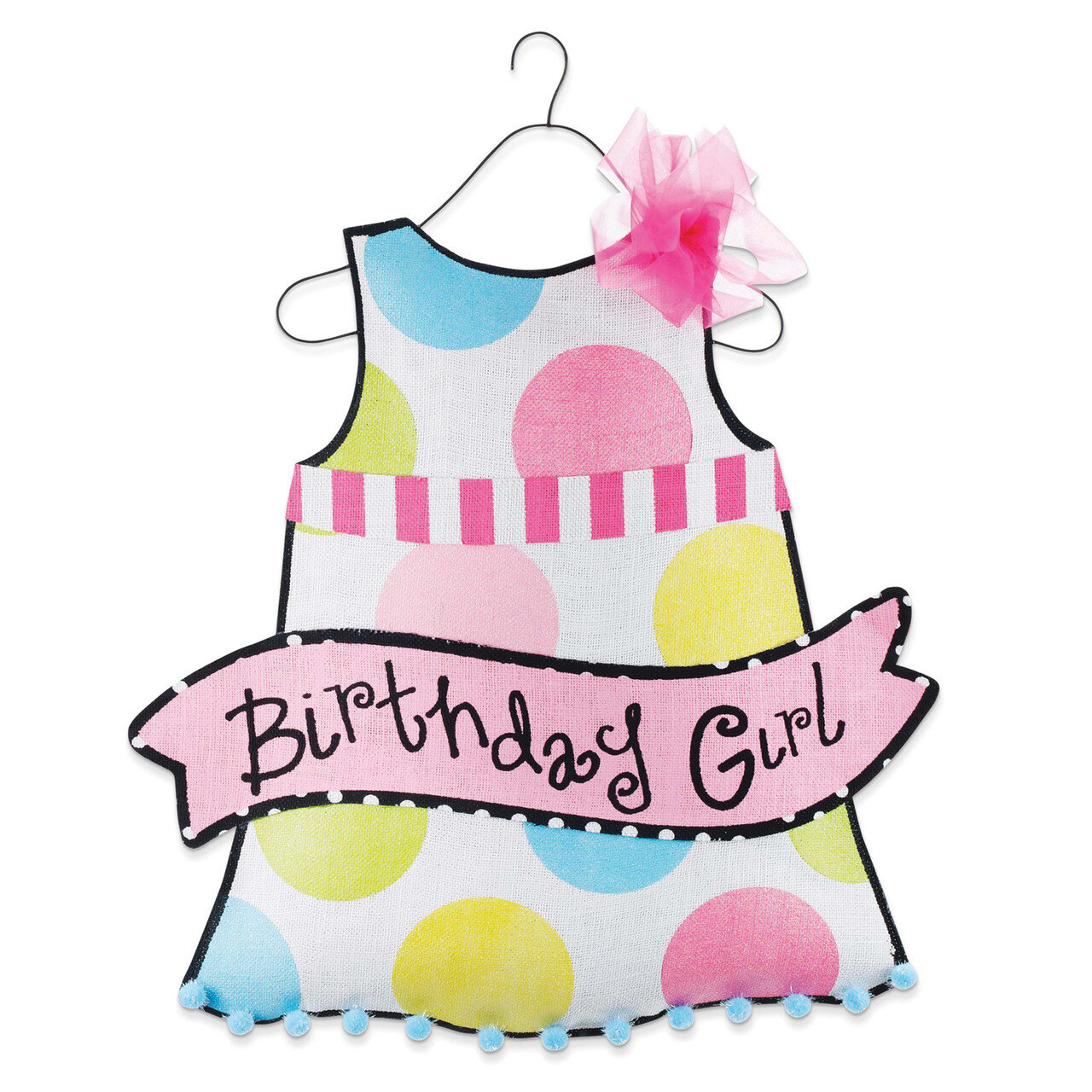 Birthday Wishes Birthday Girl Door Hanger GM11922