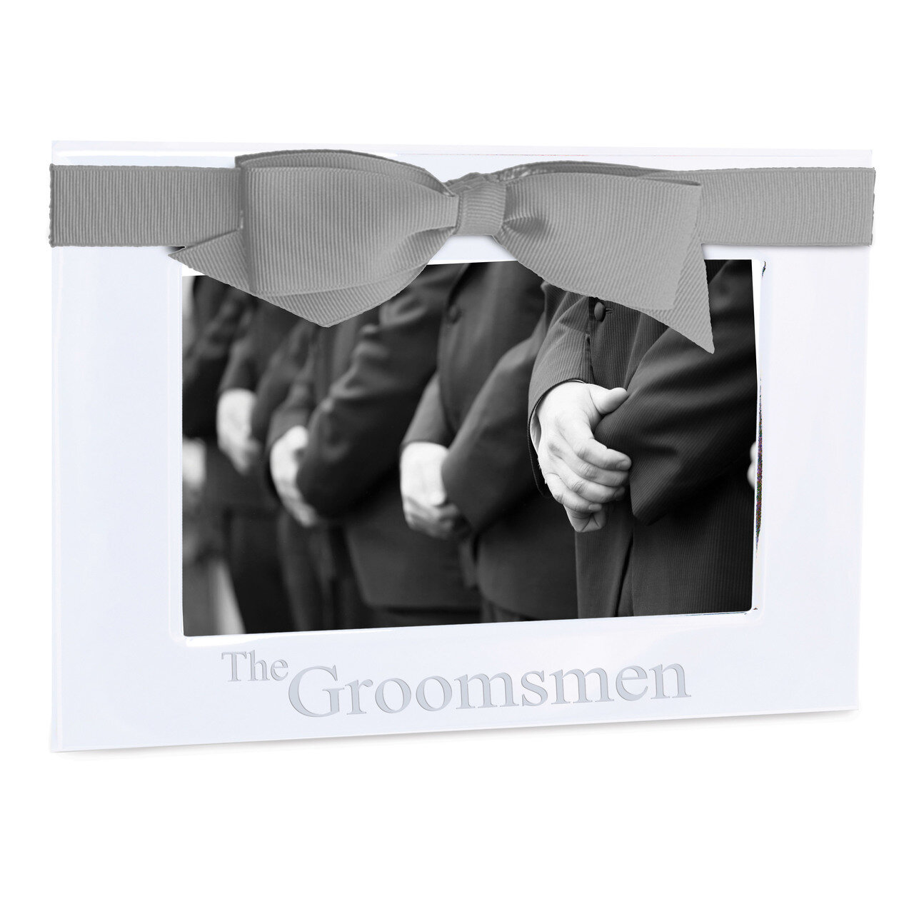 Groomsmen 4 x 6 Inch Frame Silver-plated GM12193