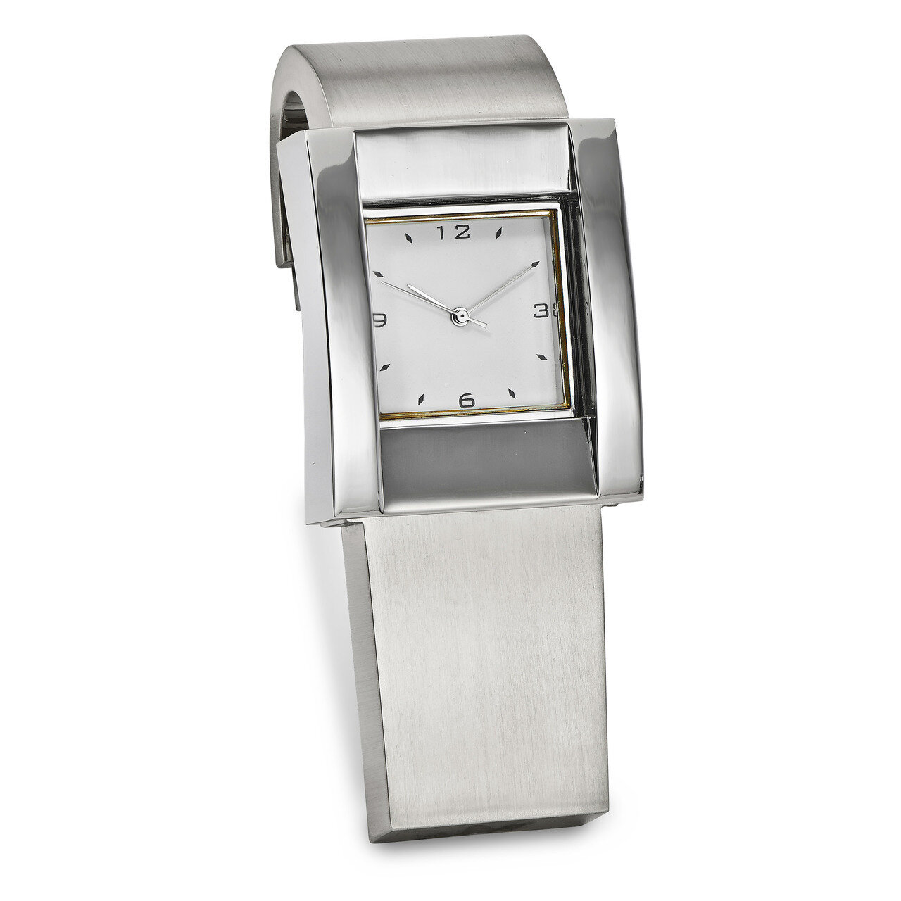 Desk Clock Silver-tone GM16876