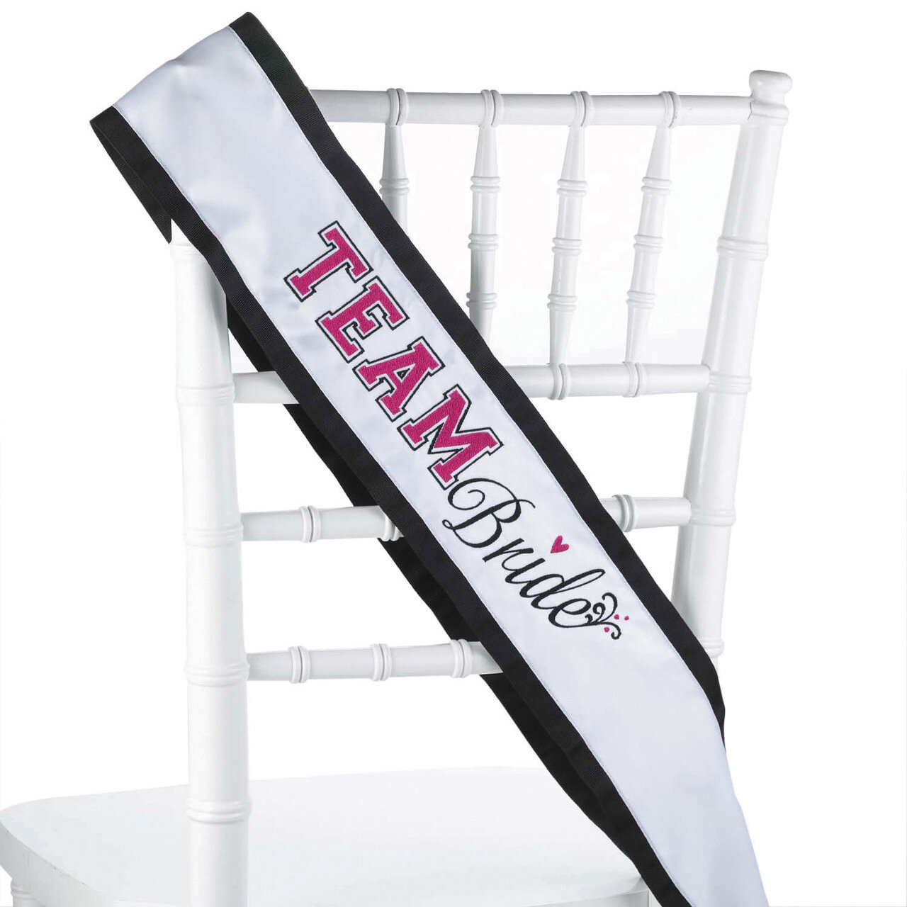 Satin Team Bride Sash GM17101