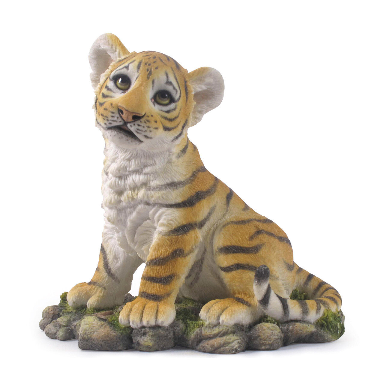 Tiger Cub Sitting Sculpture GM17145