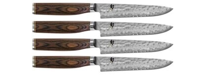 Shun Premier 4 Piece Steak Knives Cutlery Set, MPN: TDMS0400, 87171041865