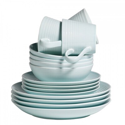 Royal Doulton Maze Blue 16-Piece Set, MPN: GRMZBL21736, 652383709638