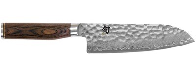 Shun Premier Santoku Knife 7 Inch, MPN: TDM0702, 4901601344332