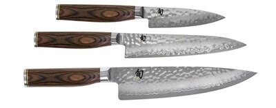 Shun Premier 3 Piece Starter Knives Cutlery Set, MPN: TDMS0300, 87171041797