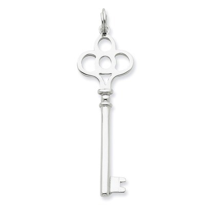 Key Pendant Sterling Silver QP1520, MPN: QP1520, 191101279706