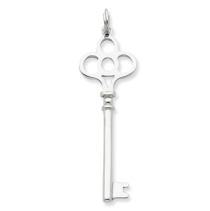 Key Pendant Sterling Silver QP1520