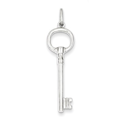 Key Pendant Sterling Silver QP1532, MPN: QP1532, 191101279768