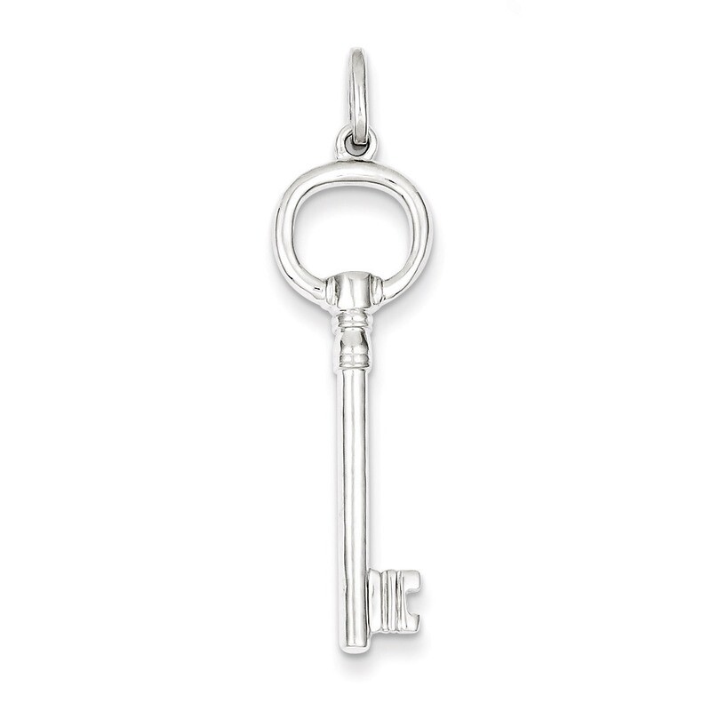 Key Pendant Sterling Silver QP1532