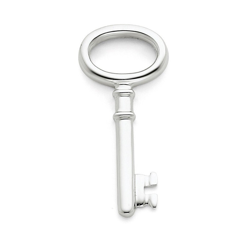 Key Pendant Sterling Silver QP1570