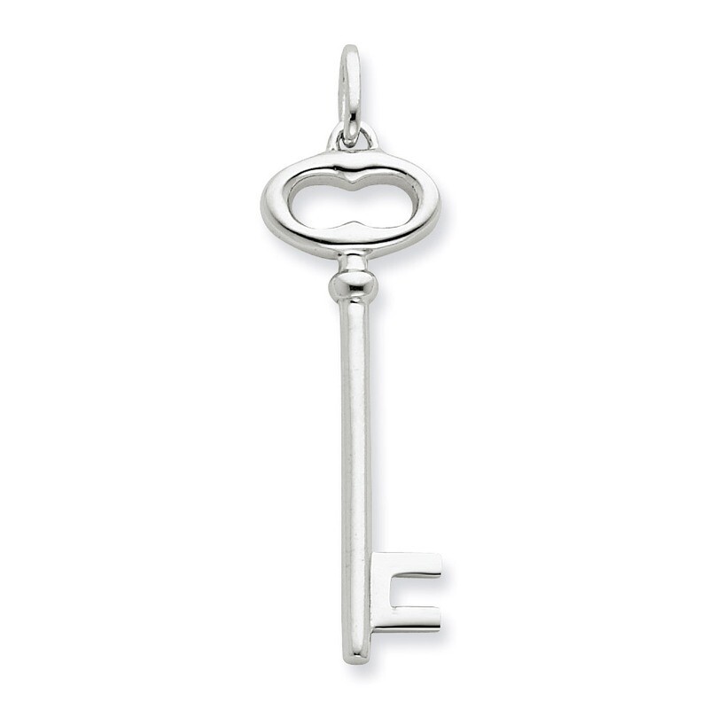 Key Pendant Sterling Silver QP1533