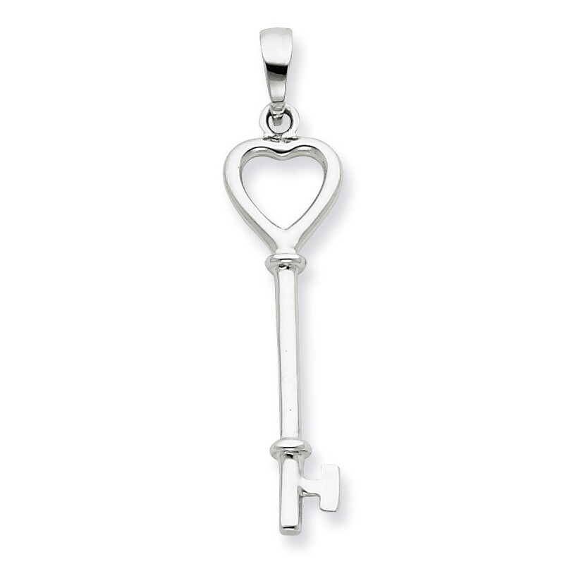 Key Pendant Sterling Silver QP1574