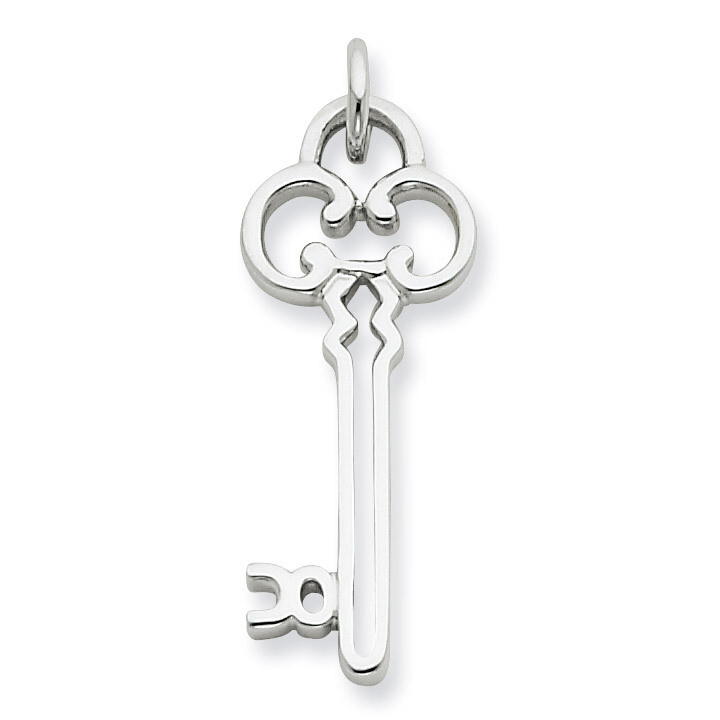 Key Pendant Sterling Silver QP1572