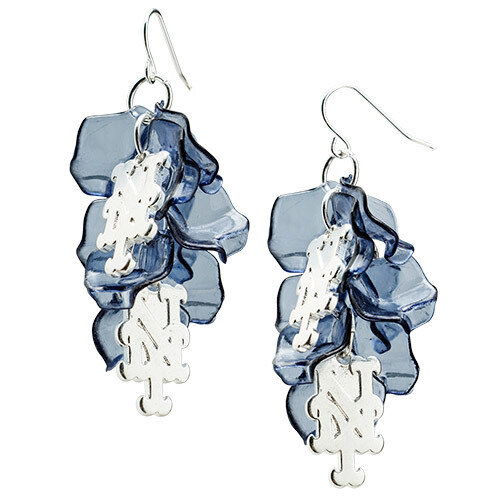 New York Mets Celebration Dangle Earrings MET074ERD