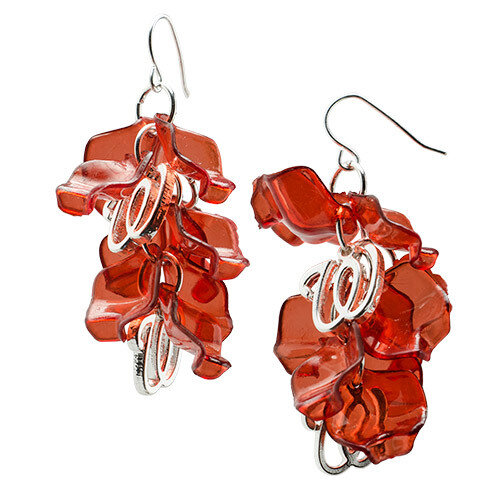 Washington Nationals Celebration Dangle Earrings NAT074ERD