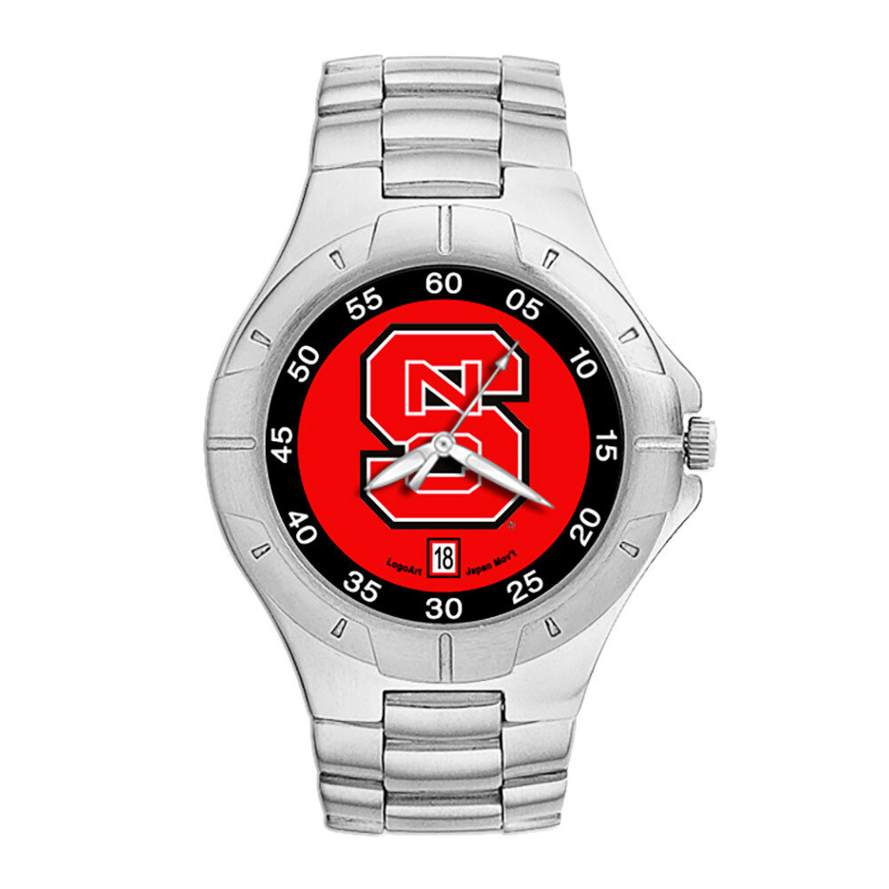 North Carolina State University Pro Ii Man&#39;s Bracelet Watch NCS117