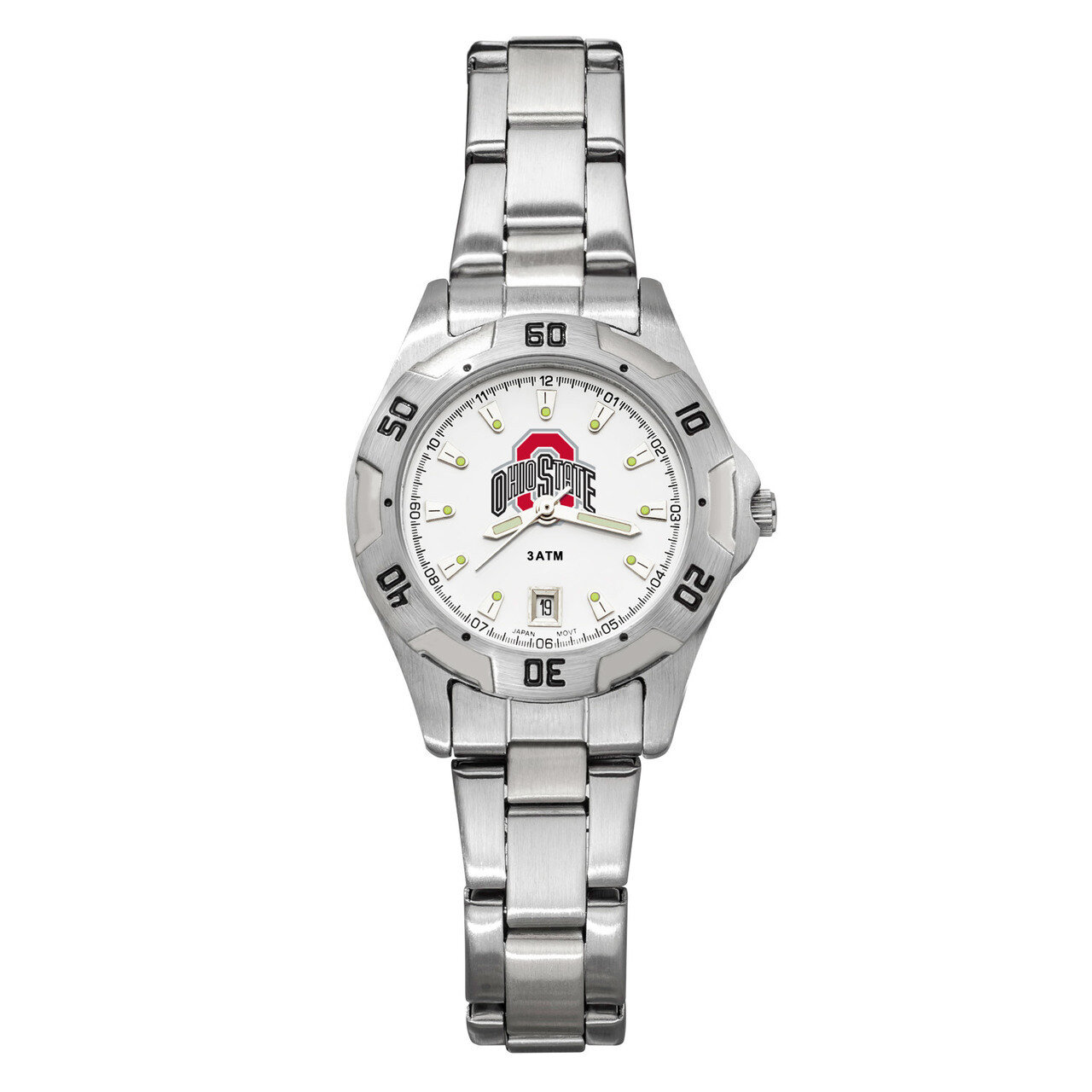 Ohio State University All-Pro Women's Chrome Watch with Bracelet OSU164