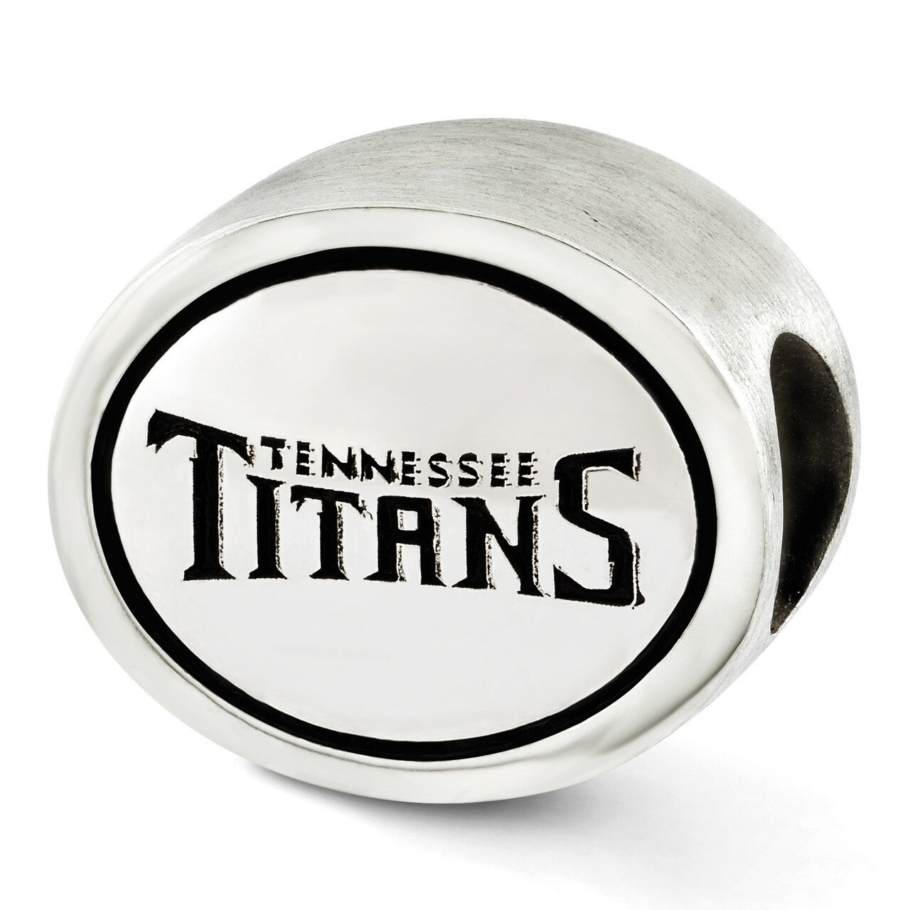 Tennessee Titans NFL Bead Sterling Silver Antiqued QRS3264