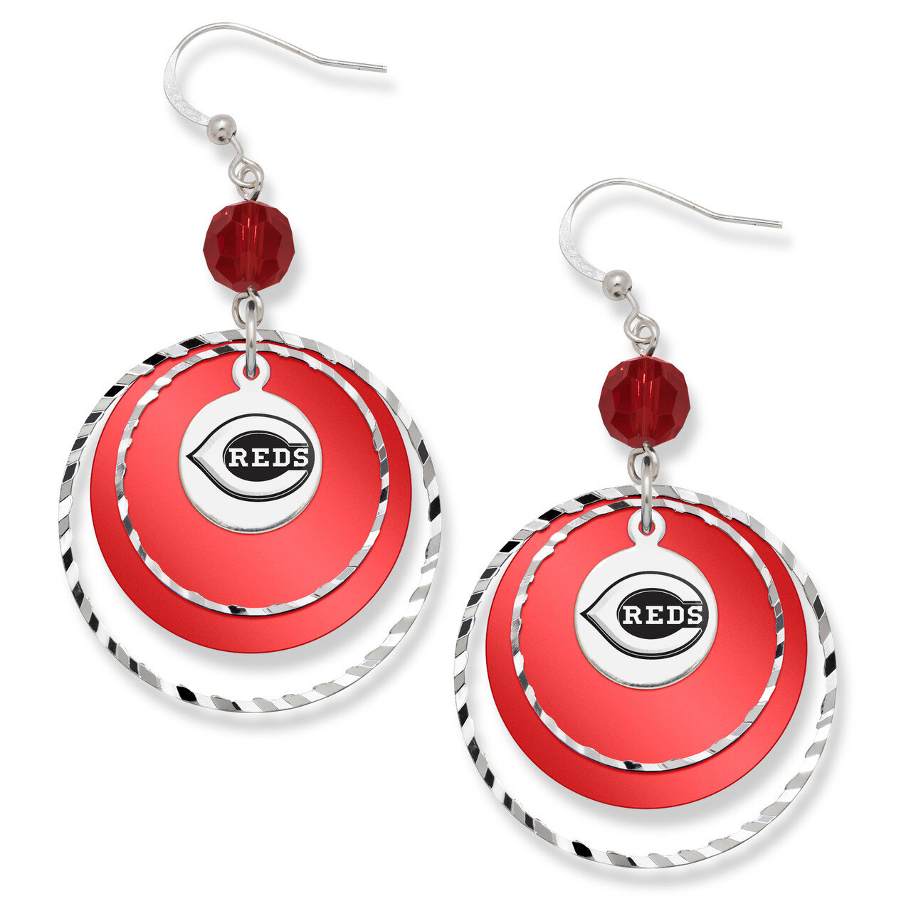 Cincinnati Reds Game Day Earrings RDS068ER-CR