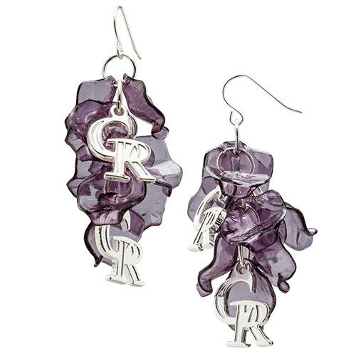 Colorado Rockies Celebration Dangle Earrings ROK074ERD