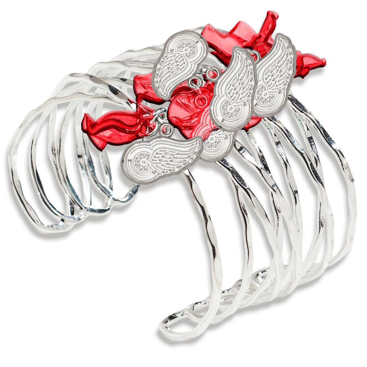 Detroit Red Wings Celebration Cuff Bracelet RWI074BR