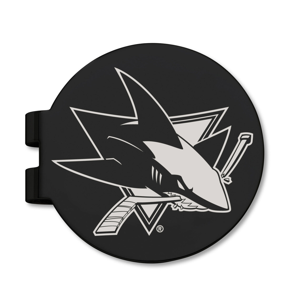 San Jose Sharks Black Prevail Engraved Money Clip SHA096-MC