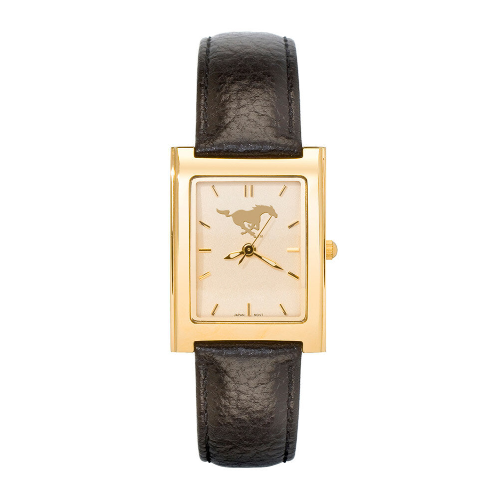 So Methodist University Smu Lady&#39;s Square Dress Lea Watch SMU128