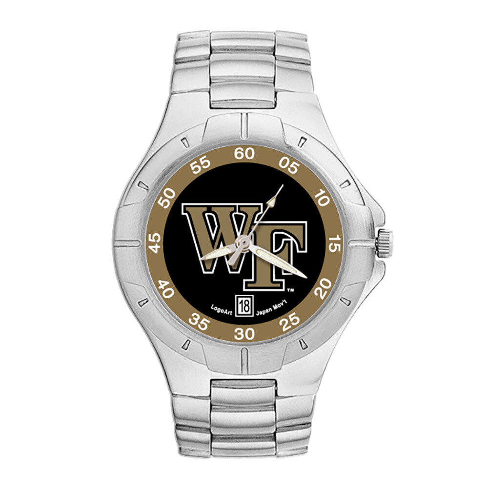 Wake Forest University Wf Deacon Pro Ii Man&#39;s Bracelet Watch WFU117