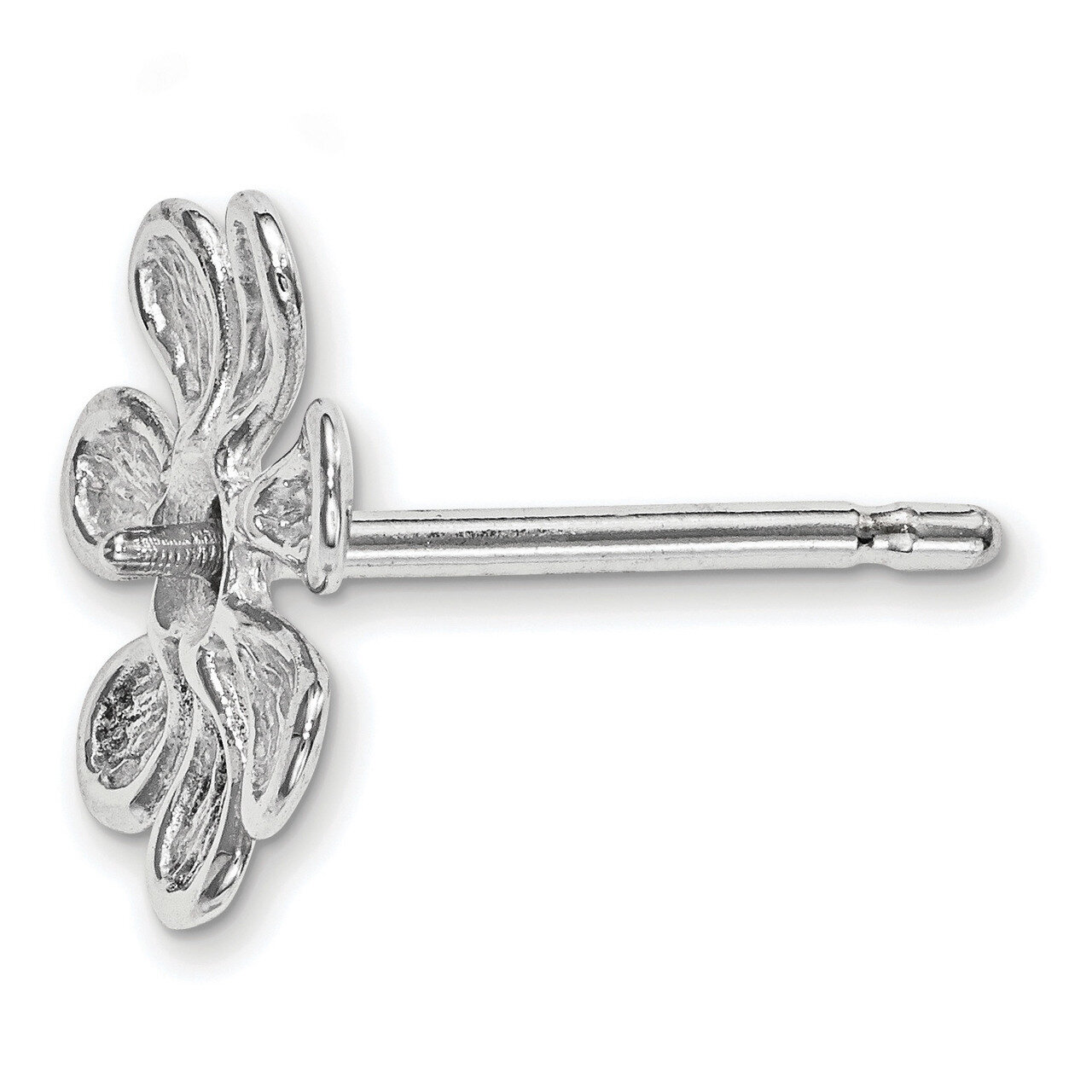 Pearl Earring Finding 14k White Gold WG4868