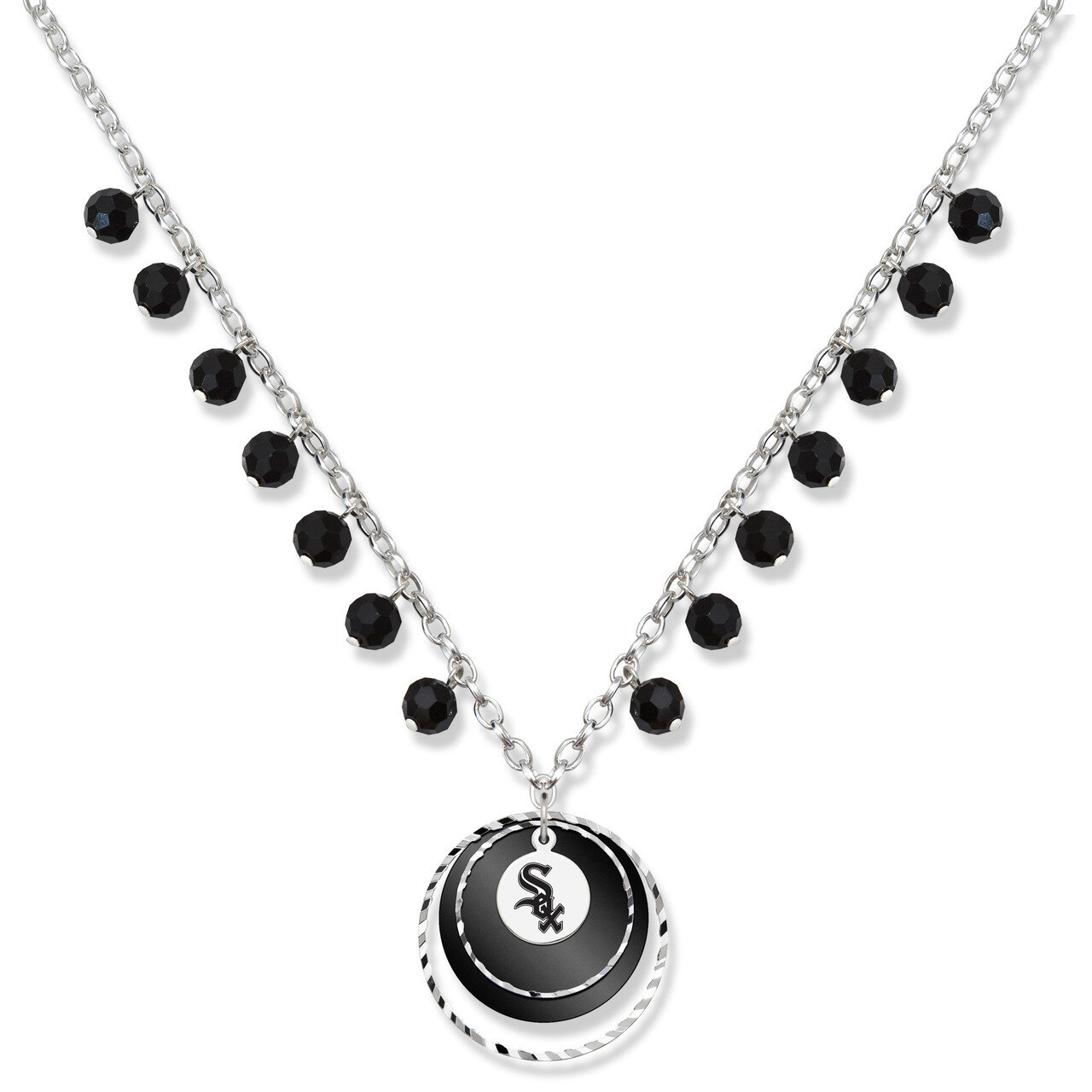 Chicago White Sox Game Day Necklace WHI068N-CR