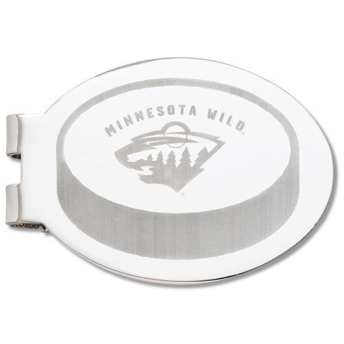 Minnesota Wild Engraved Money Clip WIL095-MC