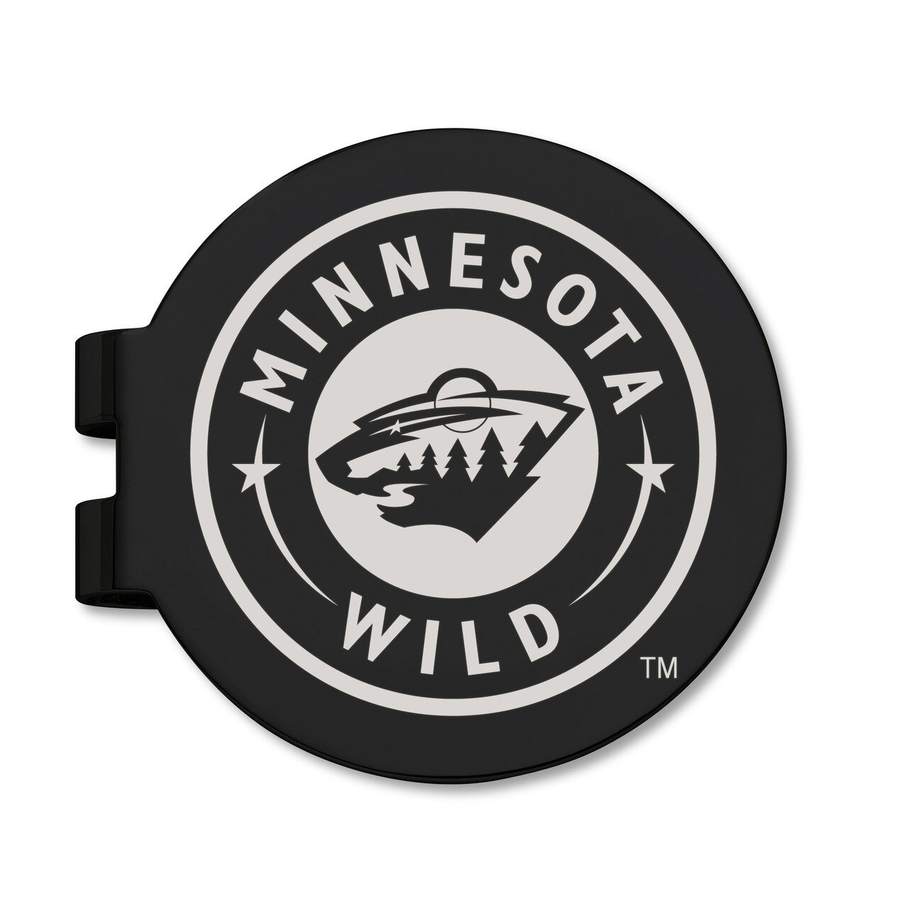 Minnesota Wild Black Prevail Engraved Money Clip WIL096-MC