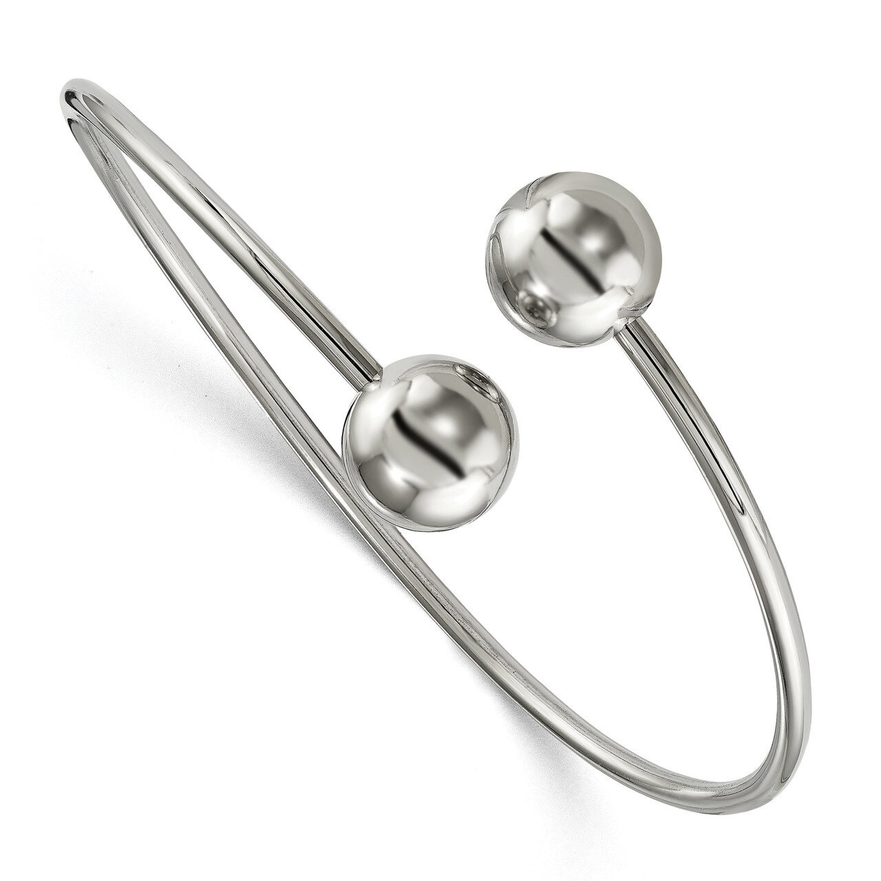 Flexible Bangle Stainless Steel Polished SRB1885 by Chisel, MPN: SRB1885, 191101016080
