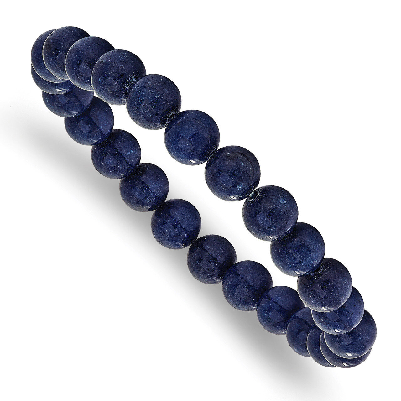 Blue Nephrite Bracelet Stretch SRB2146
