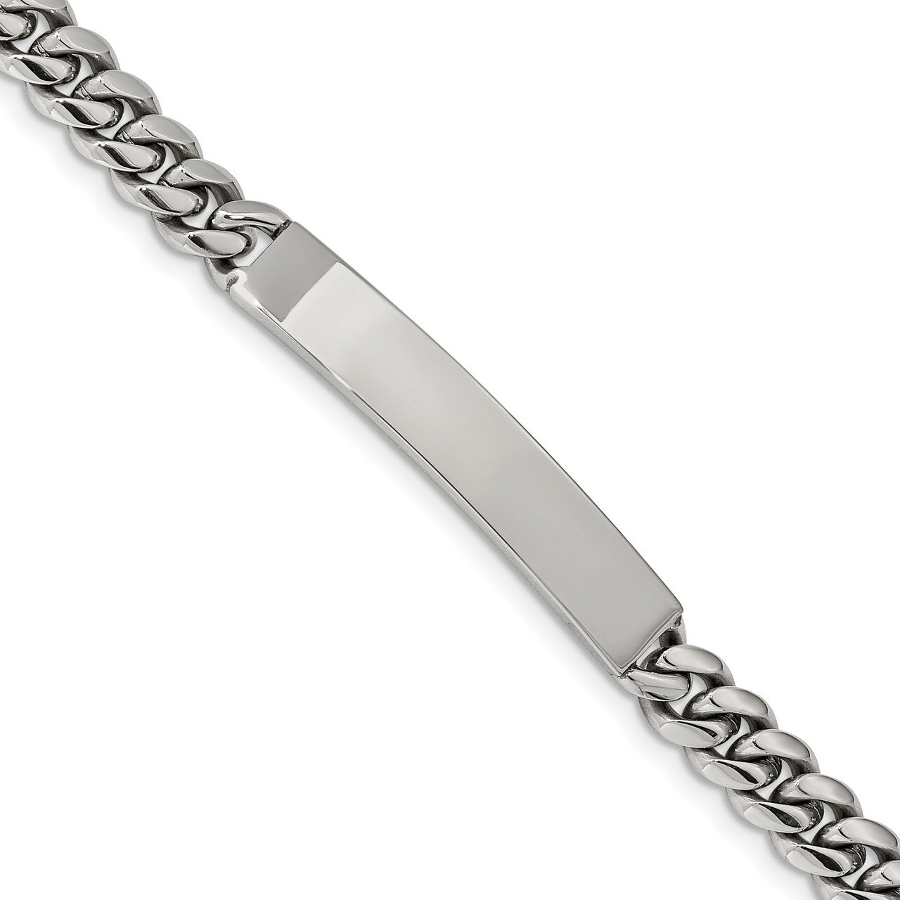8.25 Inch ID Bracelet Stainless Steel Polished SRB2226-8.25 by Chisel, MPN: SRB2226-8.25, 191101014…